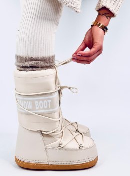 Snow boots wysokie TANGE BEIGE