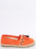 Espadryle boho z frędzlem BIRNA ORANGE