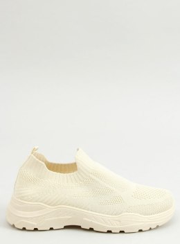 Buty sportowe skarpetkowe PEGGIE BEIGE