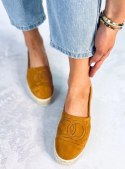 Espadryle chanelki WELA CAMEL