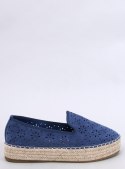 Espadryle ażurowe RIGGA BLUE