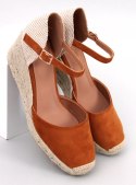 Espadryle na koturnie ALYSSA CAMEL