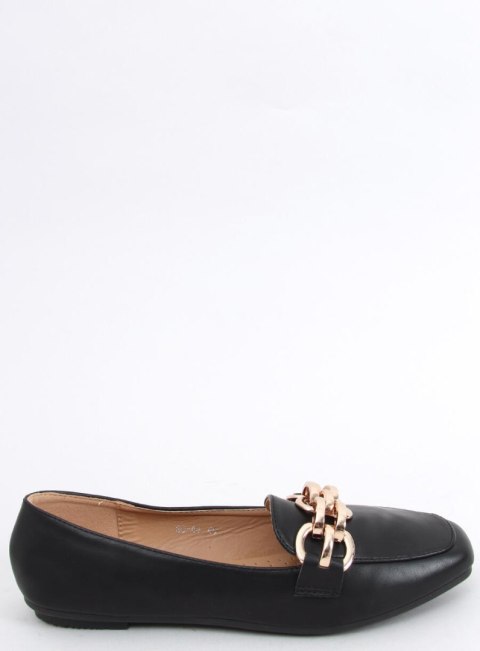 Mokasyny damskie BIANCA BLACK Mokasyny damskie BIANCA BLACK