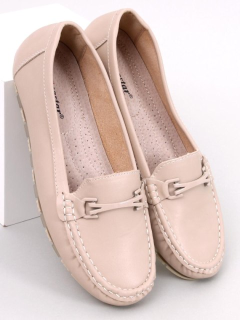 Mokasyny klasyczne skórzana wkładka DEBELL BEIGE Mokasyny klasyczne skórzana wkładka DEBELL BEIGE
