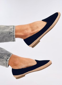 Baleriny espadryle damskie BALLOT BLACK