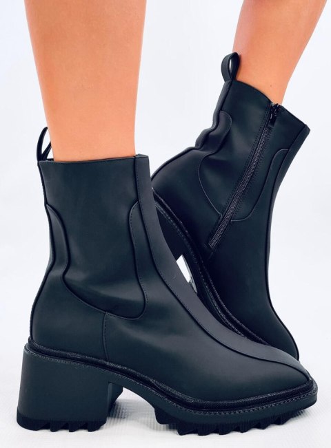 Botki damskie TAVRIA BLACK Botki damskie TAVRIA BLACK