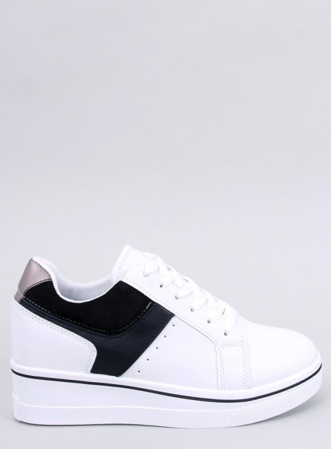 Sneakersy na koturnie TOBEY BLACK Sneakersy na koturnie TOBEY BLACK