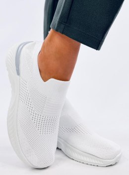 Buty sportowe skarpetkowe SUARE WHITE