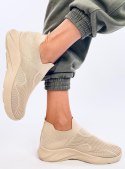 Buty sportowe skarpetkowe GOFF BEIGE